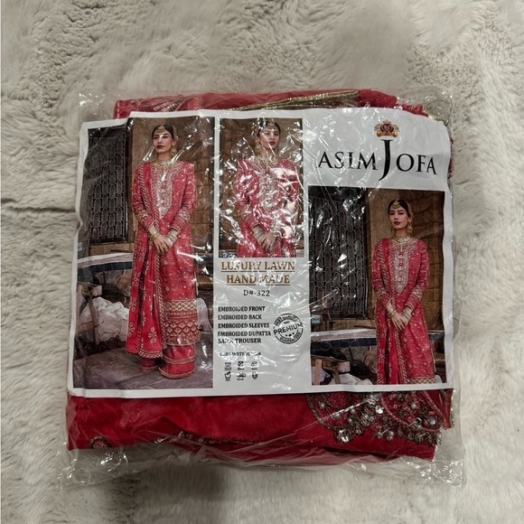 Asim Jofa Pakistani Luxury
Chiffon Dress set ( 3 )
Product Code: d#322 - Picture 8 of 8